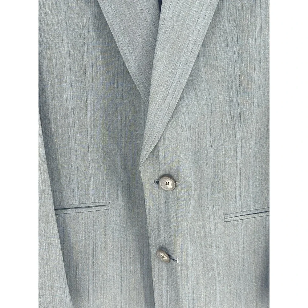 Henry Grethel Men's Wool Blend Blazer Gray‎ 38R Bag 2